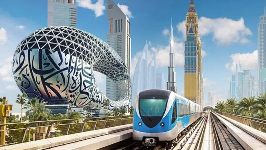 آیا در دبی خط مترو وجود دارد