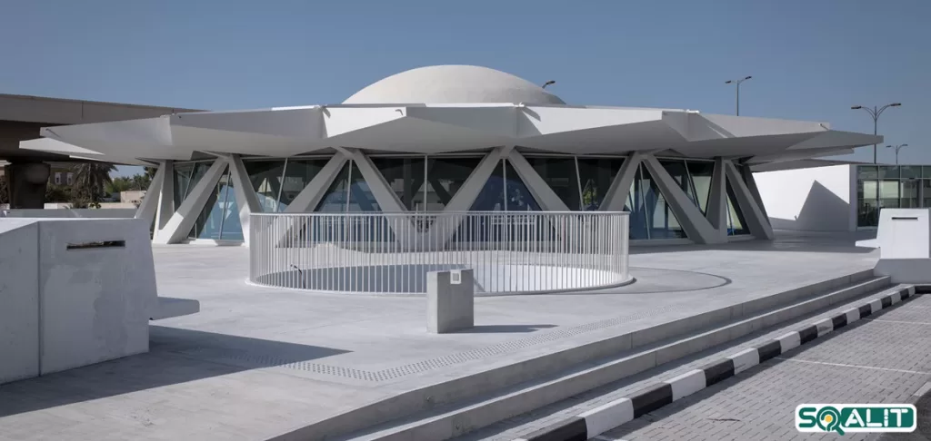 بشقاب پرنده شارجه، نقطه عطف مراکز فرهنگی و هنری