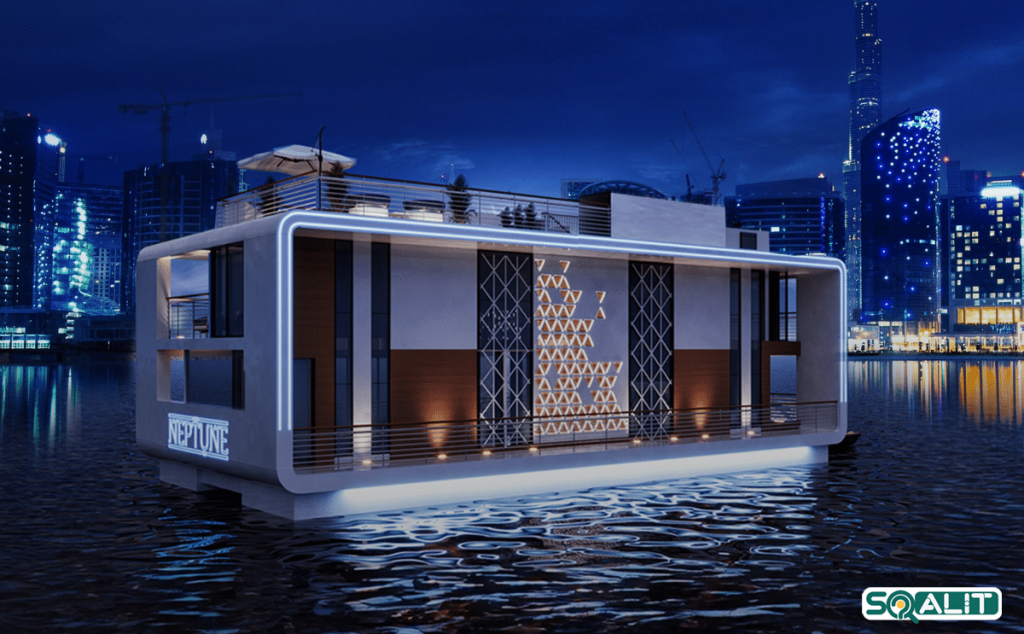 4 هتل شناور دبی