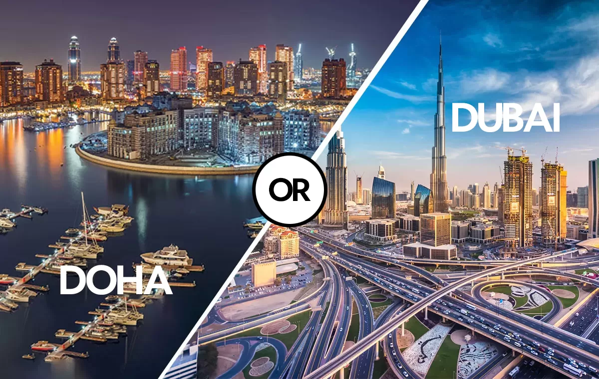 مقایسه دو شهر دوحه و دبی جهت سفر و اقامت