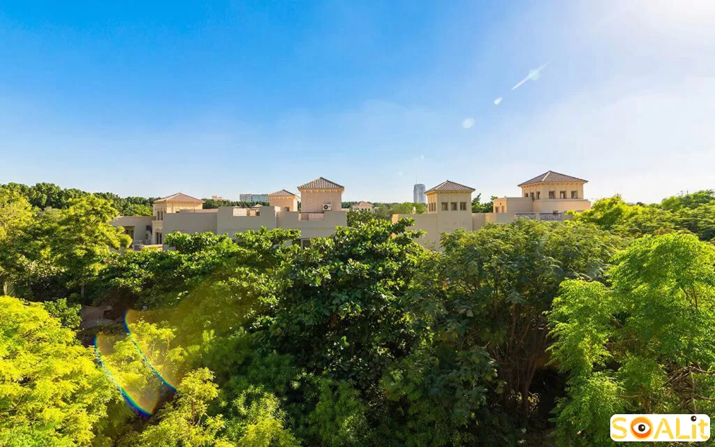 فضای-سبز-خانه-های-البراری-دبی