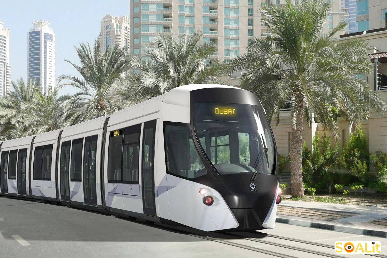 حمل و نقل آسان و راحت با تراموای دبی