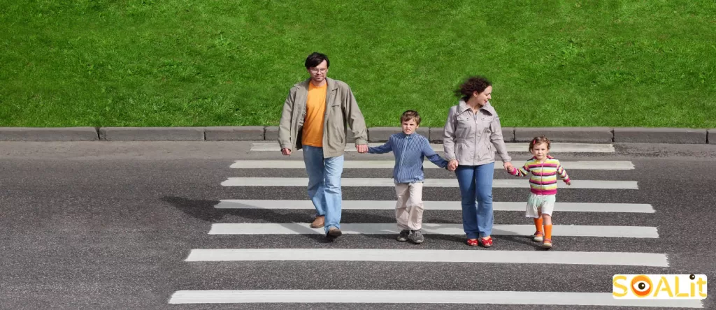 قوانین حفظ ایمنی عابران پیاده در دبی